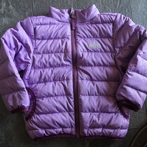 REI toddler size 2T Reversible puffer jacket